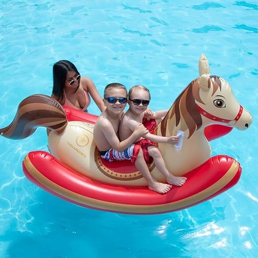 horse pool float