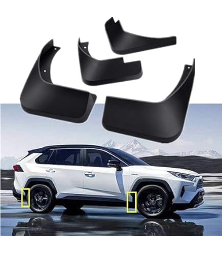 Amazon.com: TRD MS328-42002 Mud Flap, Black, RAV4 (5# Series