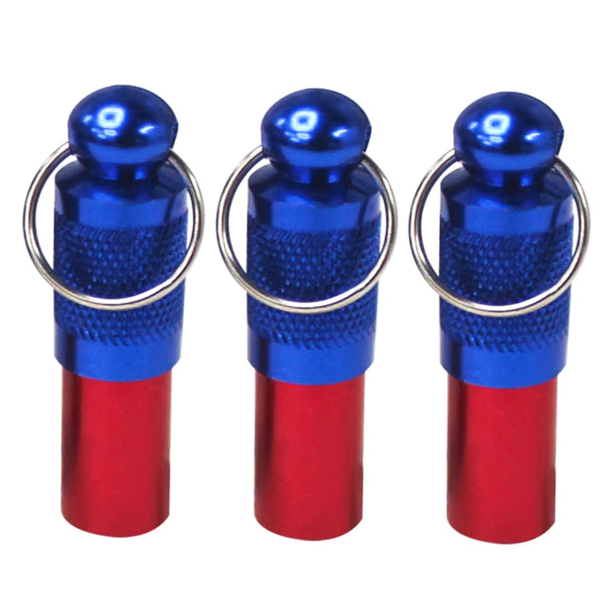 Toddmomy Dog Id Tag Capsule 3 Pack Lightweight Privacy Protection Identity Tube for Collars and Leashes Suitable for Dogs Cats Puppies