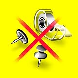 UHU Fix Double Sided Sticky Foam Glue Pads Strong Wall Adhesive Strips 56 Pack view 3