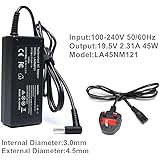 19.5V 2.31A 45W AC Power Adapter Notebook Charger for HP Stream 11 13 14; Elitebook Folio 1040 G1; Pavilion X2 11 13 15, Split 13 X2; Spectre Ultrabook X2 X360 360 13t; Touchsmart 15 Tablet PC 719309-001 741727-001