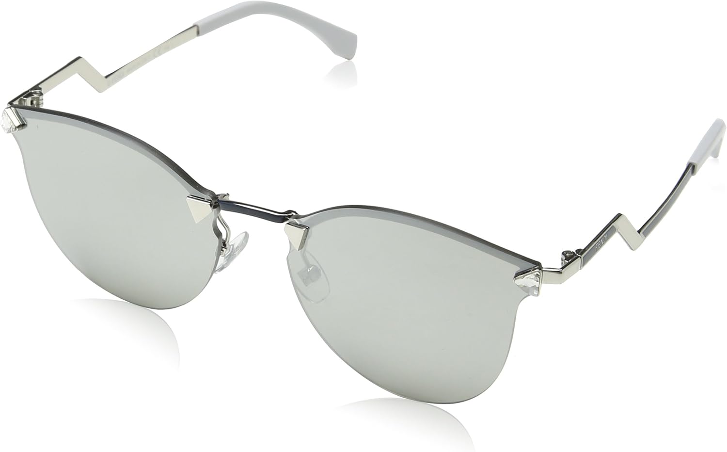 fendi rimless sunglasses