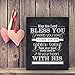 Christening Gift, Baptism Gift or New Baby Gift, May The Lord Chalkboard Print, Unique New Baby Gift, Baby Scripture Gift by Ocean Drop Designs