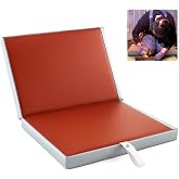 Leinuosen Welding Arm Knee Pad Mat Fire Welding Blanket Fireproof Foldable 16 x 19 Inch Heat Resistant Fabric High Temp Insulation Pad Flame Retardant Soldering Plumbing Protective