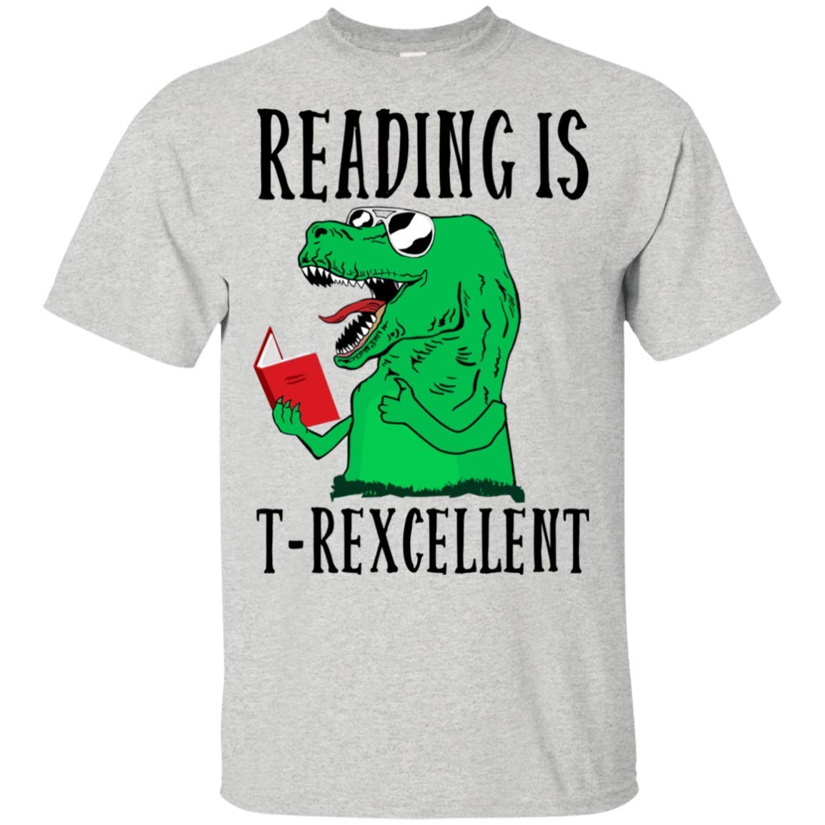 Reading Is T Rexcellent T Shirt Funny Reading Shirt Kitilan