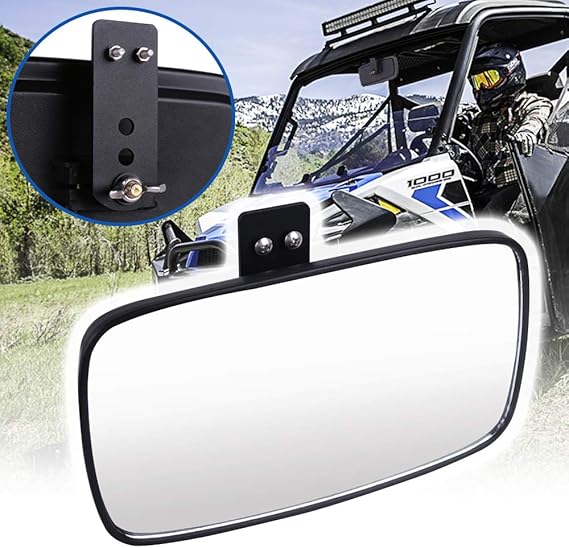 Ranger Rear View Mirror, UNIGT Convex Wide View Compatible with 2017
