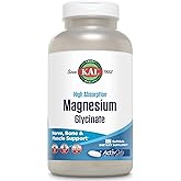 KAL Magnesium Glycinate ActivGels 315mg, Fully Chelated, High Absorption Magnesium Supplement for Relaxation, Muscle & Bone Support, Non-GMO, Gluten Free, 60 Servings, 180 Softgels