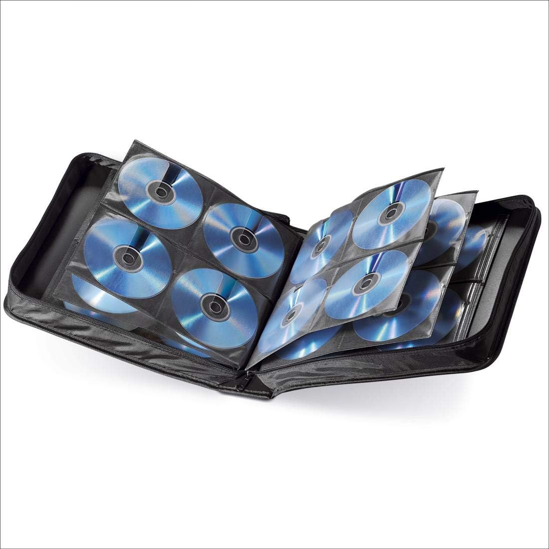 Hama CD/DVD/Blu-ray Wallet 160, black