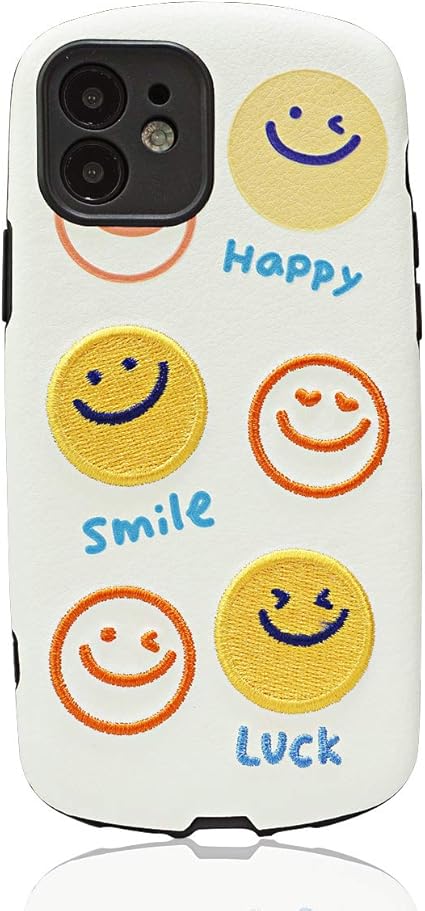Amazon Co Jp Iphone 11スマホケース かわいい にこちゃん 高級感な刺繡工芸 人気 笑顔 落下防止 実用的 Iphone11ケース レンズ保護 ユニーク Iphone11カバー きれい 耐久性 手触り抜群 アイフォンスマートフォンケース おしゃれ アイフォン11カバー 安い 高校生