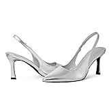 Elisabet Tang Women's Slingback Stiletto Pumps 4
