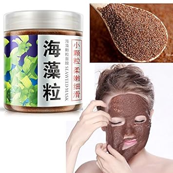 Buy Generic 1 Bottle 200g Pure Seaweed Alga Mask Powder Algae Mask Acne Spots Remove Whitening Moisturizing Facial Mask Online At Low Prices In India Amazon In