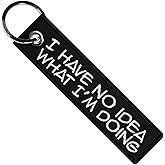 MotoLoot Keychain for Motorcycles, Scooters, Cars and Gifts (I Have No Idea What I'm Doing)