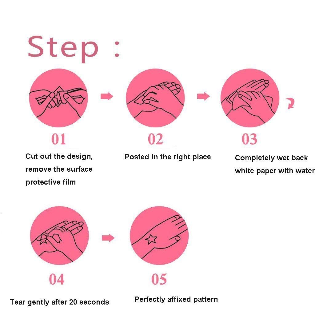 Tattoo Tätowierung Metallic Tattoos Temporäre Tattoo Aufkleber Glitzer Tattoo 10 Sheets für Frauen Jugendliche Mädchen (Silber Gold)