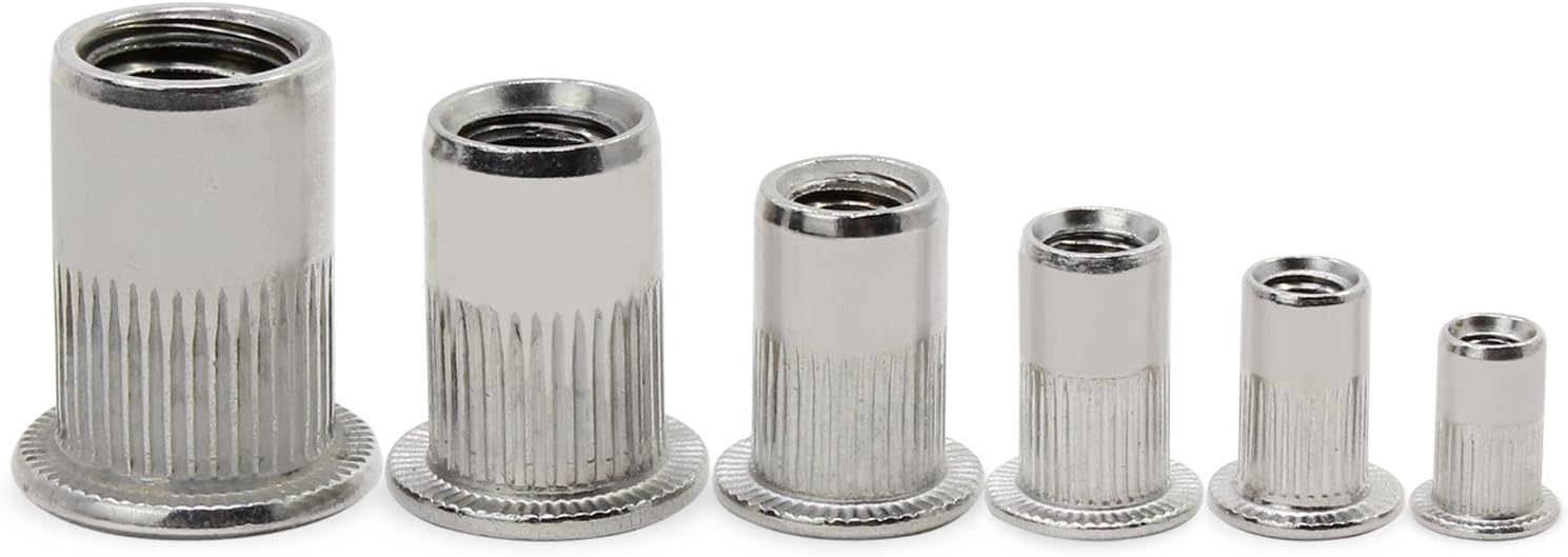 Rivet Nuts OCR Zinc Plated Carbon Steel Rivet Nut Flat Head Threaded