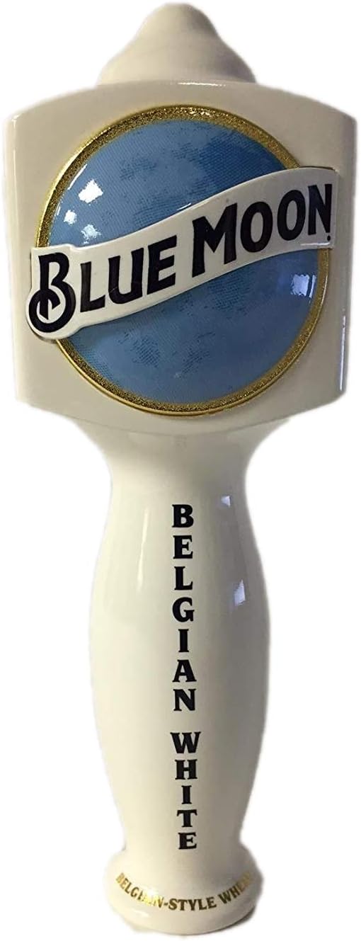 Blue Moon Belgian White Mini 2016 Style 7" Shorty Tap Handle