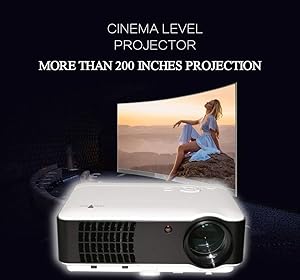 Proyector con tdt modelo SG100, soporta AC3, MKV, AVI HD, lampara ...