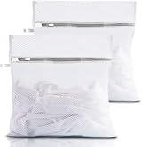 Shakeel Mesh Laundry Bags 2pcs 30 x 40cm with Zips Delicates Wash Bag