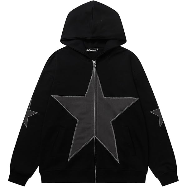 Amazon.com: Ponitrack Unisex Zip Up Hoodies Y2k Flame Print