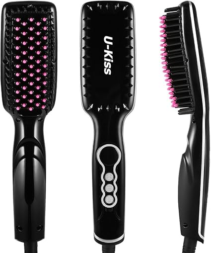 kiss comb straightener brush