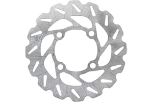 Tusk Stainless Steel Typhoon Brake Rotor, Rear Compatible with Kawasaki KFX 450R 2008-2014