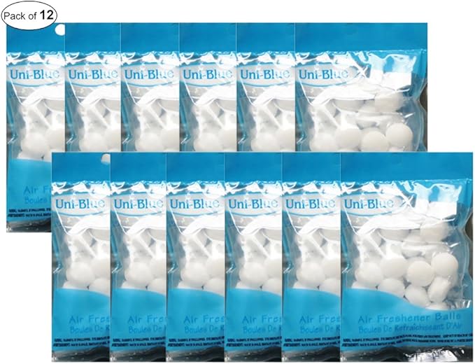 UniBlue Air Freshener Balls (110g) (Pack of 12) Amazon.ca Health
