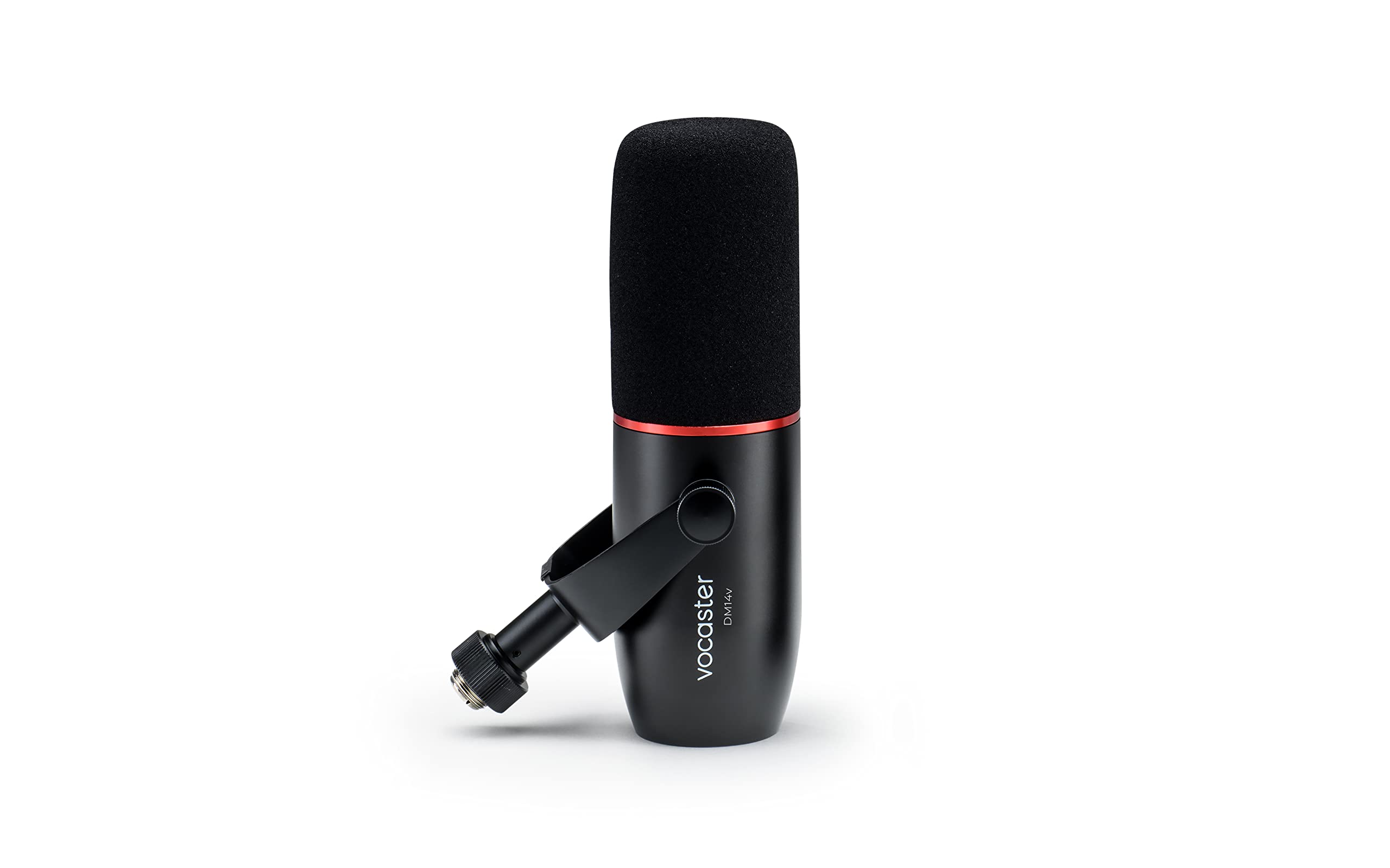 Focusrite DM14v Microphone, Broadcast Quality Dynamic Microphone for Podcasters, Built in Wind Shield and Shock Mount, XLR Cable Included
