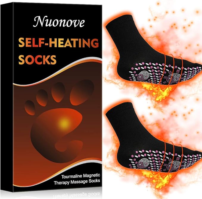 socks, Tourmaline Socks, Therapy Socks, Self Heating