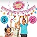Birthday Decorations for Kids - Birthday Party Supplies for Girls and Boys All in One Pack - Light Blue by K-F Decorations