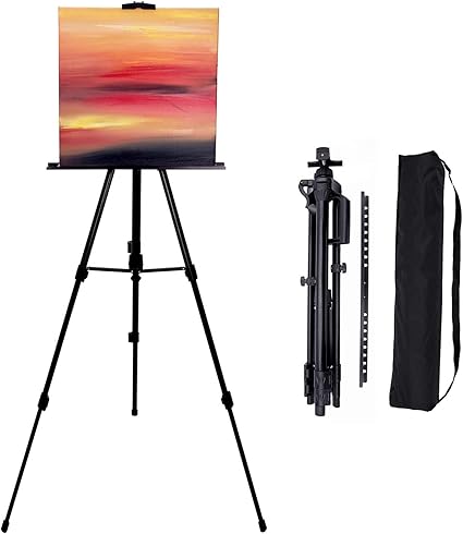 Painting Easels 66 Inch Art Tripod Stand For Painting Adjustable