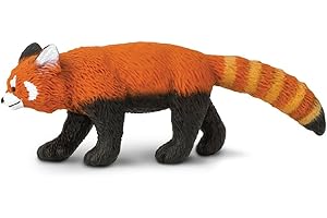 Safari Ltd. Red Panda Figurine - Detailed 4.3" Plastic Model Figure - Fun Educational Play Toy for Boys, Girls & Kids Ages 3+