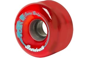 Sure-Grip Boardwalk Outdoor Roller Skates Wheels | Made with Urethane & 65mm Diameter | Suitable for Complete Wheels Replacement Made in USA (Set of 8 Wheels)
