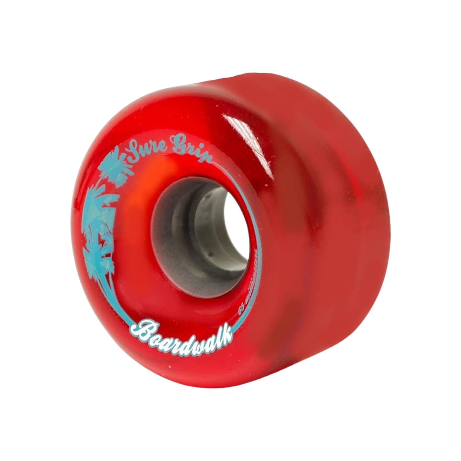 Sure-Grip Boardwalk 65mm Outdoor Wheels-Red (8pk)