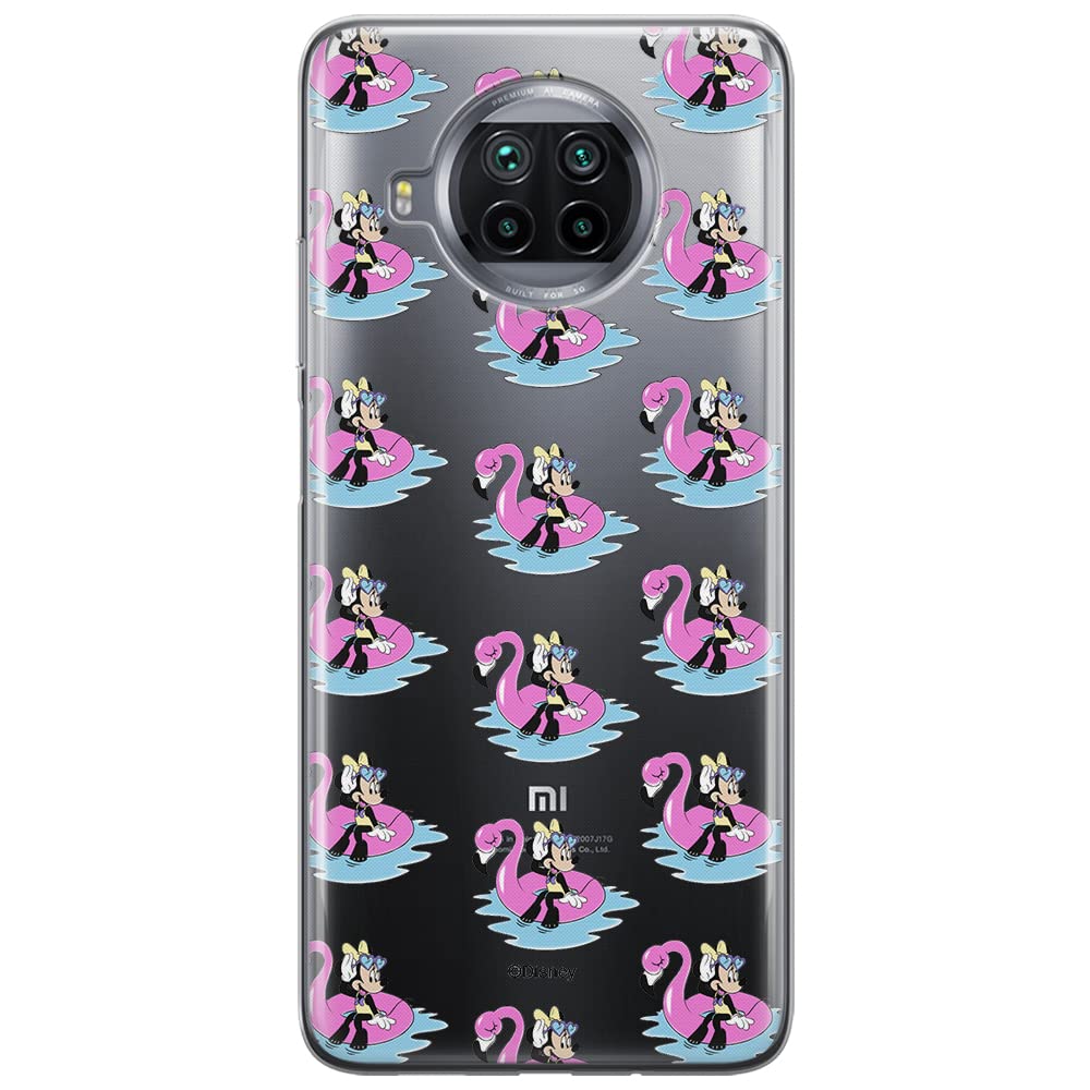 ERT GROUP mobile phone case for Xiaomi MI 10T LITE/REDMI NOTE 9 PRO 5G original and officially Licensed Disney pattern Minnie 023 adapted to the shape of the mobile phone, partially transparent — image 1