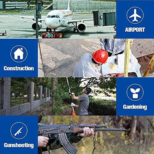 Bluetooth Radio Earmuffs For Mowing, Hearing Protection Safety Ear