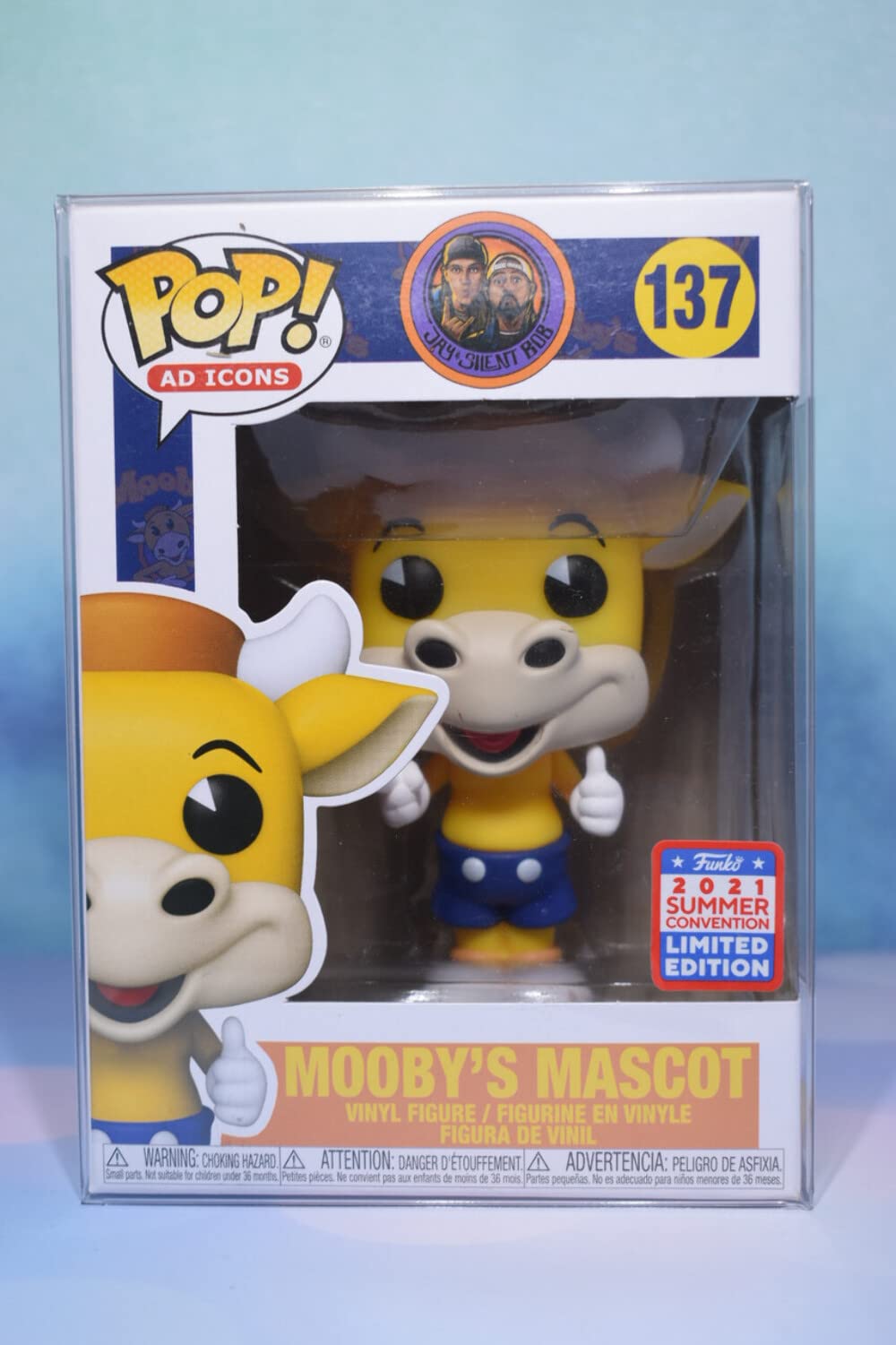 Funko Pop Ad Icons Mooby's Mascot Jay & Silent Bob FunKon 2021 Exclusive