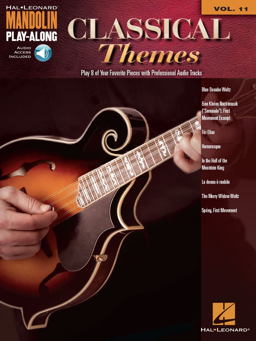 Classical Themes: Mandolin Play-Along Volume 11 (Hal Leonard Mandolin Play-along, 11)