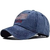Washed American Flag Baseball Cap Retro Adjustable Sun Dad Gift Hats for Men Women Fashion Trucker Cap Unisex