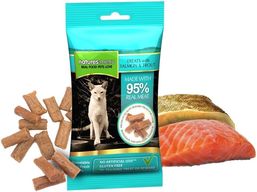 natures menu treats cat