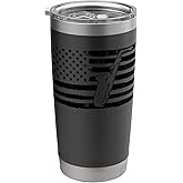 Chicago USA Flag Stainless Steel Insulated Tumbler