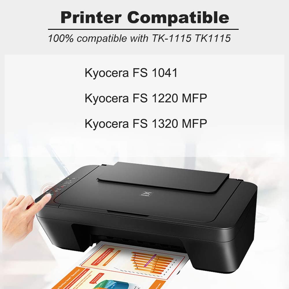 SINOPRINT TK1115 Toner Cartridges Replacement for Kyocera TK-1115 TK1115 Toner ,for Kyocera FS1041 FS1220MFP FS1320MFP FS-1041 FS-1220MFP FS-1320MFP FS-1220-MFP FS-1320-MFP Printers( 3 Black) - Image 3