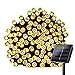 Lumitify Solar Christmas String Lights, 72ft 200 LED Fairy Solar Lights Decorative String Lights for Christmas, Home, Lawn, Patio, Garden, Wedding, Party and Holiday(Warm White)