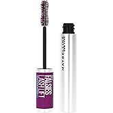 Maybelline The Falsies Lash Lift Waterproof Mascara Volumizing, Lengthening, Lifting, Curling, Multiplying, Eye Makeup, Very Black, 1 Count