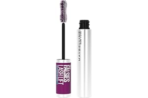 Maybelline The Falsies Lash Lift Waterproof Mascara Volumizing, Lengthening, Lifting, Curling, Multiplying, Eye Makeup, Very Black, 1 Count
