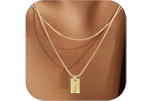 Krfy Cursive Gold Initial Pendant Necklace Iced Out Miami Cuban Link Chain for Women 18K Gold Plated Alphabet Letter Pendant Choker Hip Hop Chain Trendy Rapper Jewelry