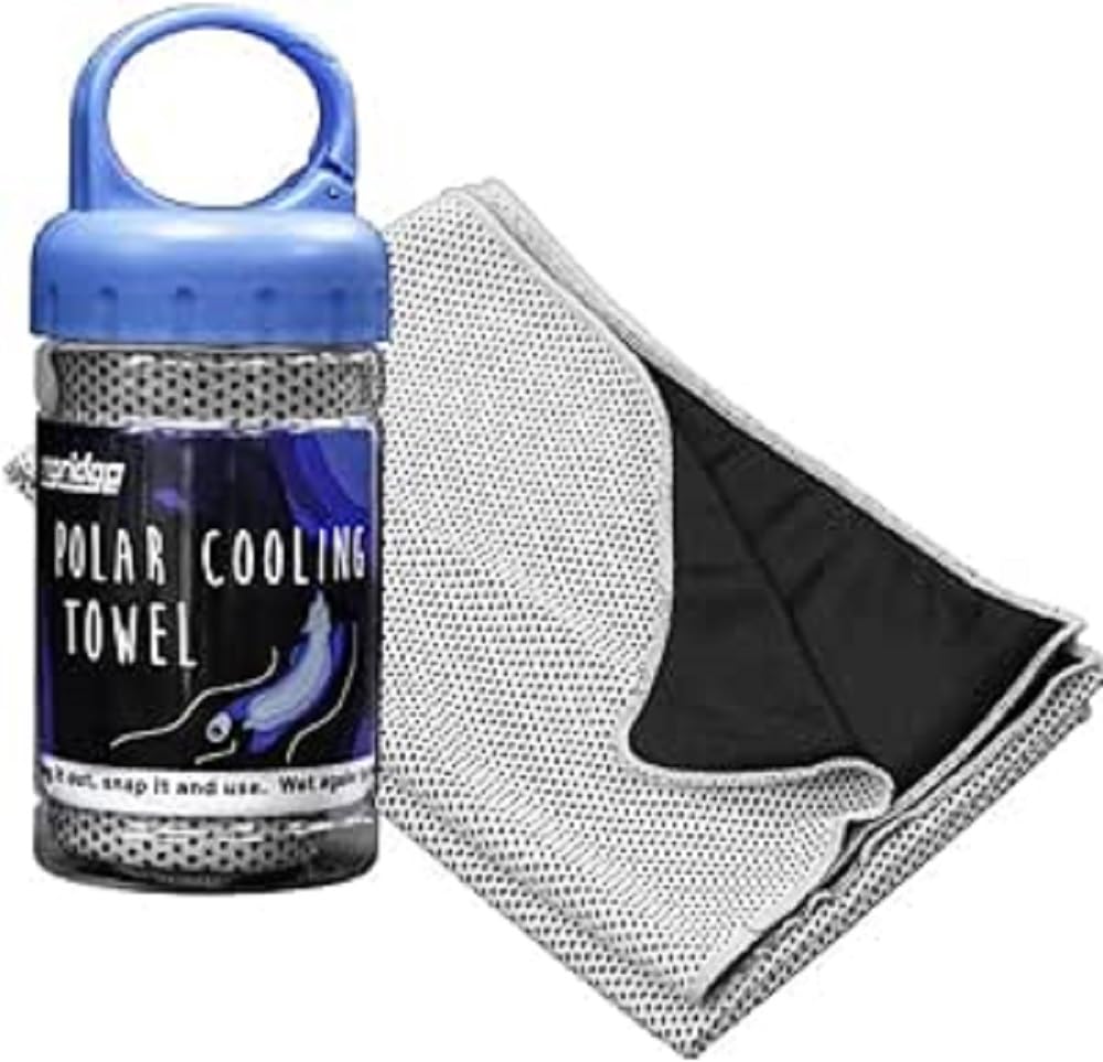 Longridge POLAR COOLING TOWEL, GREY