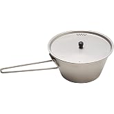 Vargo Titanium Sierra Magna: Ultralight, Strong, and Versatile Camp Pot and Bowl Combo for Backpacking