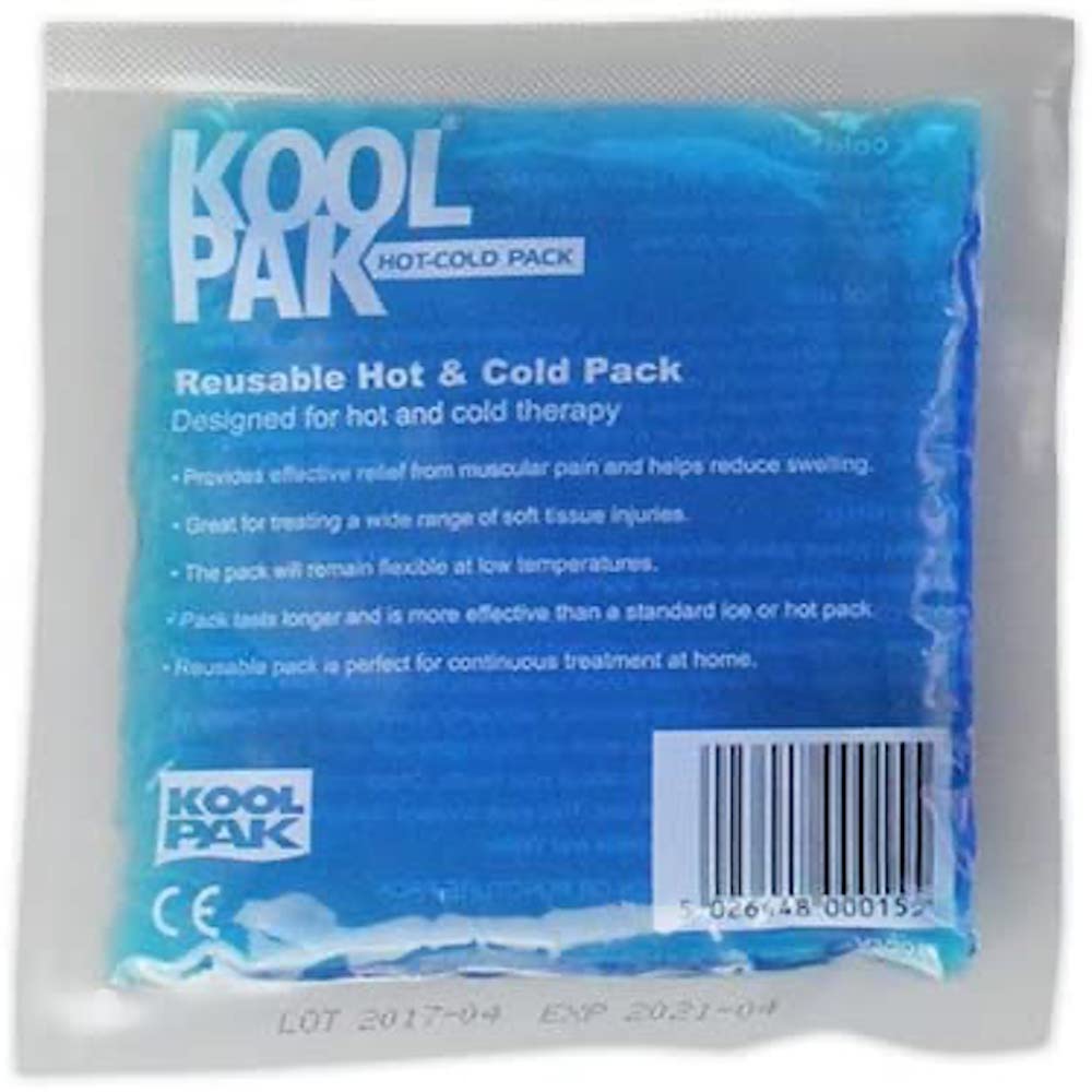 Koolpak Reusable Hot and Cold Pack - 13 x 14cm - 20 Pack