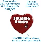 Snuggle Puppy Real-Feel Heartbeat Puppy Toy with Heat Pack Cream Plush view 5