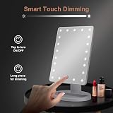 FASCINATE Makeup Vanity Mirror with 21 LED Lights & 10X Magnification view 2