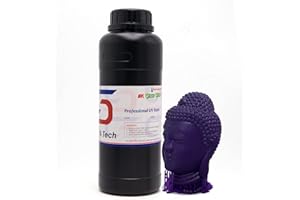 Siraya Tech Cast 3D Printer Resin Easy to Print Use and Burn High Resolution Castable 405nm LCD UV-Curing Photopolymer Resin for Making Jewelries and Metal Parts (Purple, 500g)